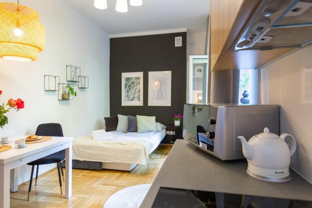 May C Studio W/Balcony Krakow Dış mekan fotoğraf
